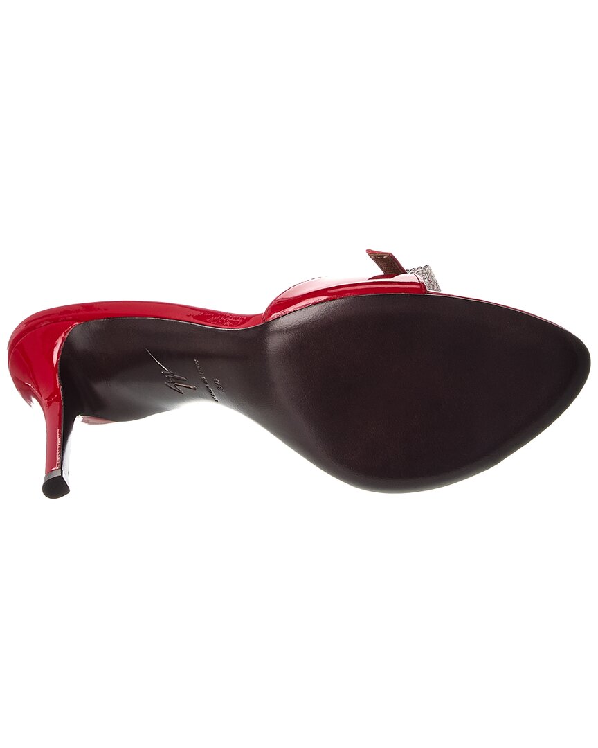 Giuseppe Zanotti Clandestino 90 Patent Sandal