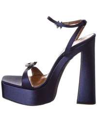 Giuseppe Zanotti Destino 100 Satin Platform Sandal