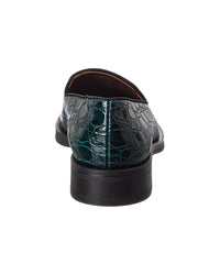 Giuseppe Zanotti Lidia Croc-Embossed Leather Loafer