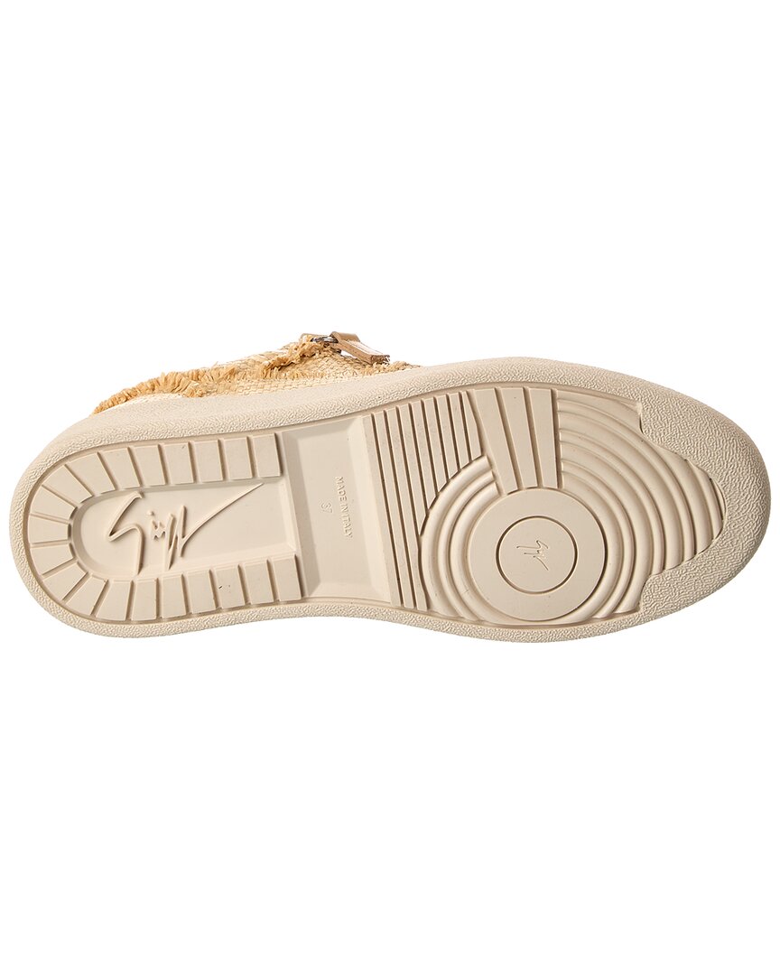 Giuseppe Zanotti Gz/94 Raffia Sneaker – Bluefly