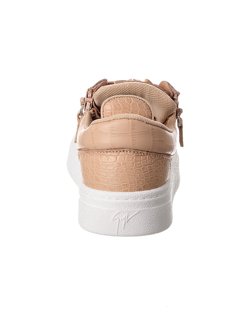 Giuseppe Zanotti Gz/94 Croc-Embossed Leather Sneaker – Bluefly