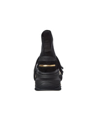 Balmain Bold High-Top Suede Sneaker