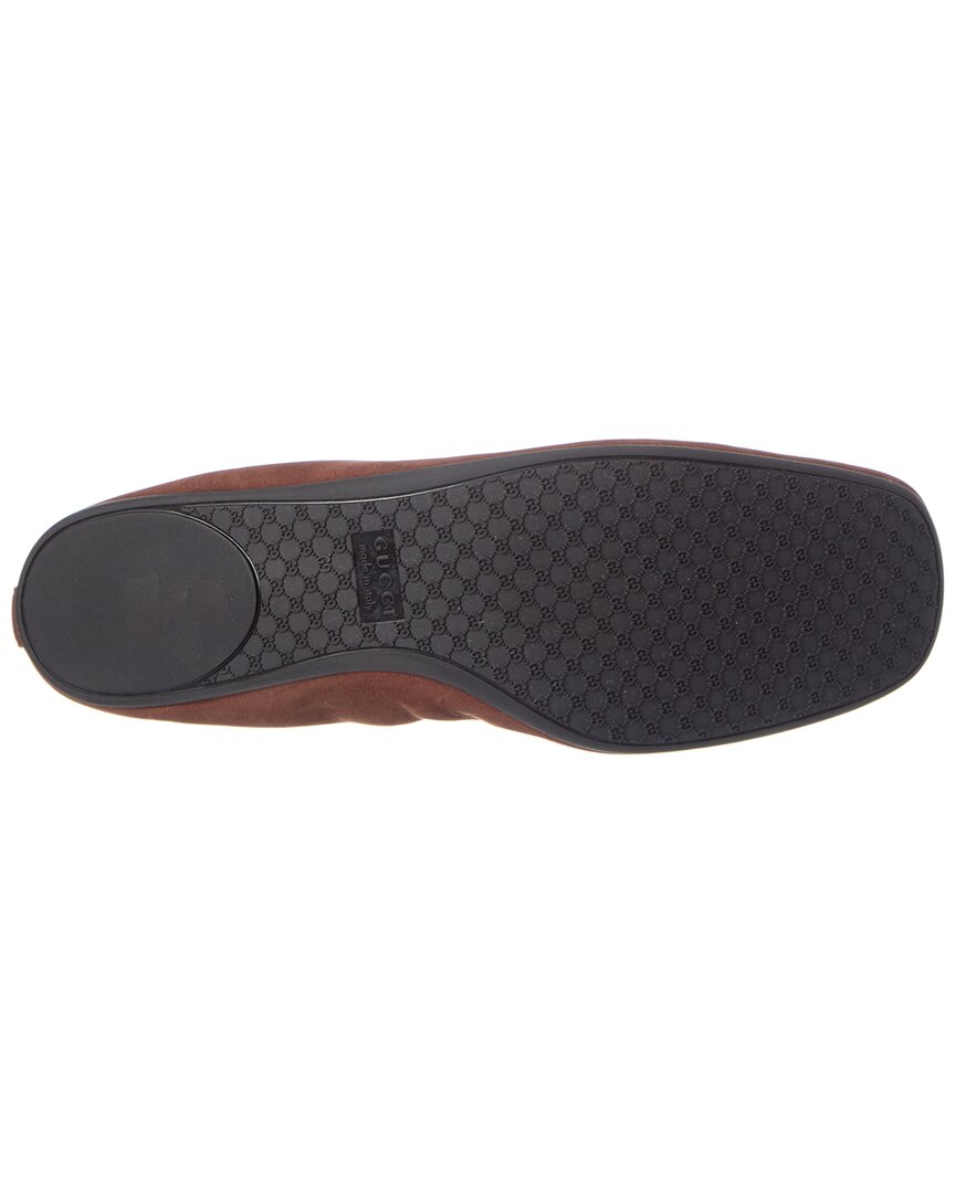 Gucci Gucci Prima Leather Ballet Flat
