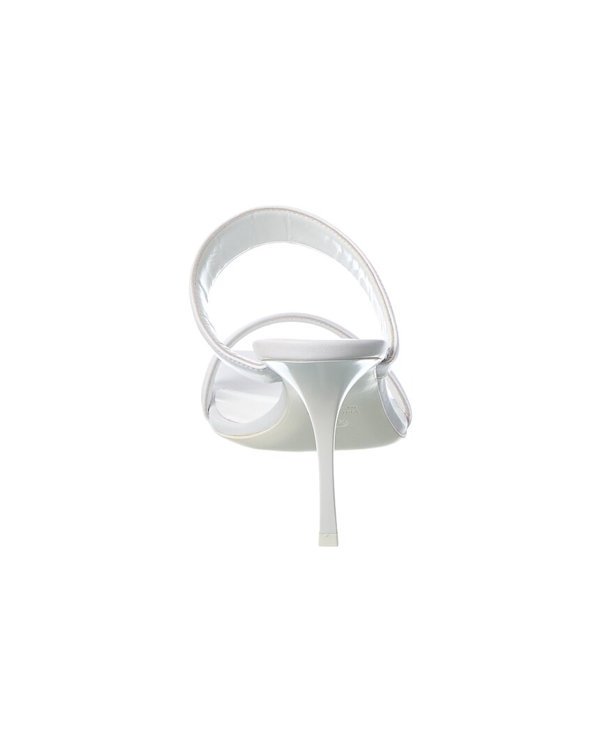 Palm Angels Logo Band Leather Sandal