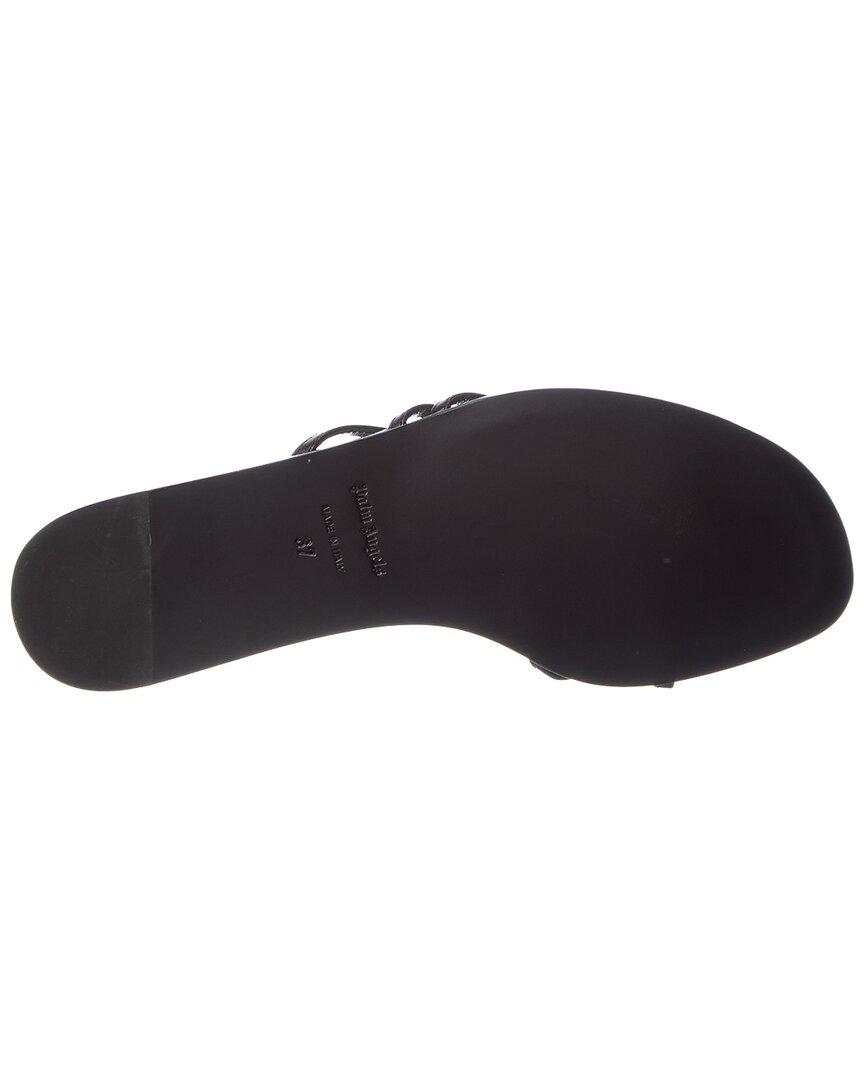 Palm Angels Lategram Leather Sandal