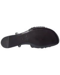 Saint Laurent Babylone Leather Sandal