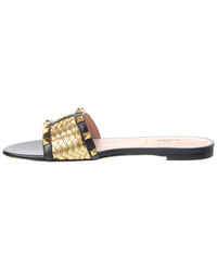 Valentino Rockstud Leather Sandal