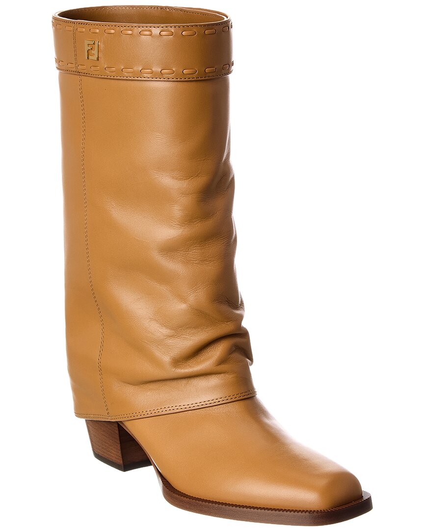 Dnu Pack Fendi Ff Leather Boot