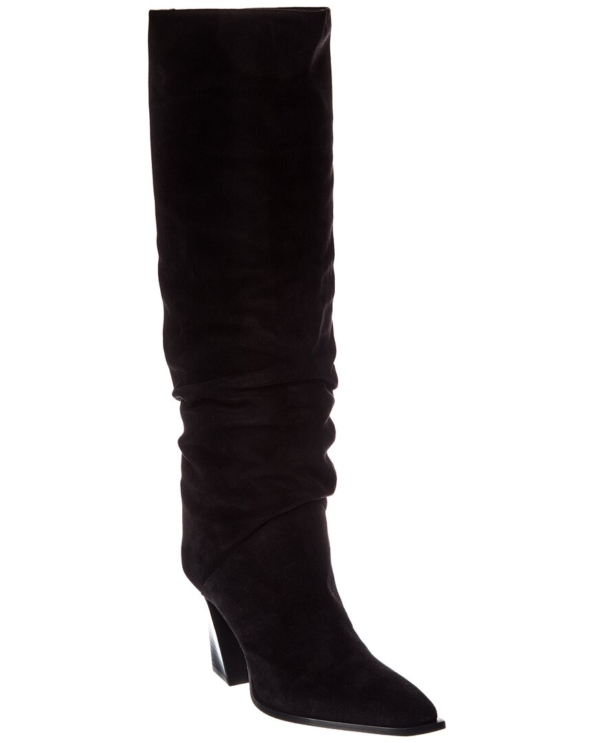Jimmy Choo Jimmy Choo Hart 85 Suede Knee-High Boot