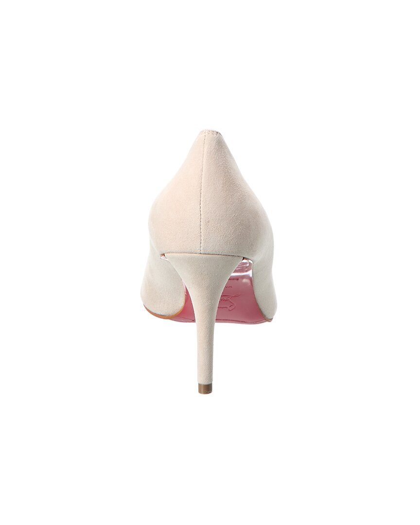 Christian Louboutin Miss Z 80 Suede Pump