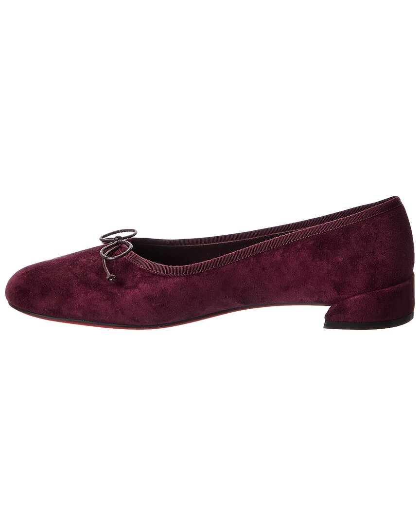 Christian Louboutin Sweetie Jane Suede Flat