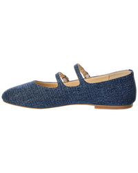 Celine Les Ballerinas Denim Flat