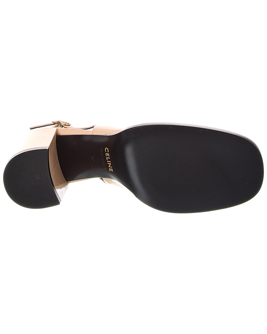 Celine Lily Triomphe Patent Slingback Pump