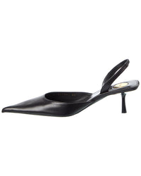 Saint Laurent Misty Leather Slingback Pump