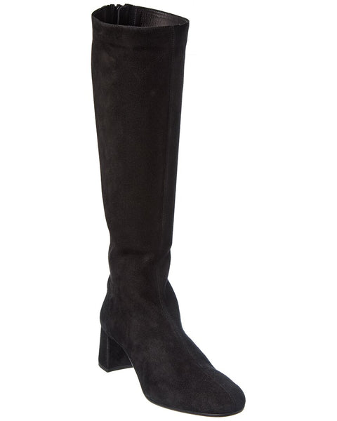 Aquazzura Saint Honore 50 Suede Knee-High Boot – Bluefly