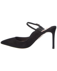 Aquazzura Bow 85 Suede Pump
