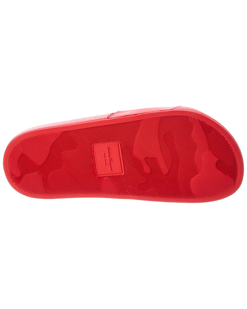 Ferragamo Groovy Rubber Slide