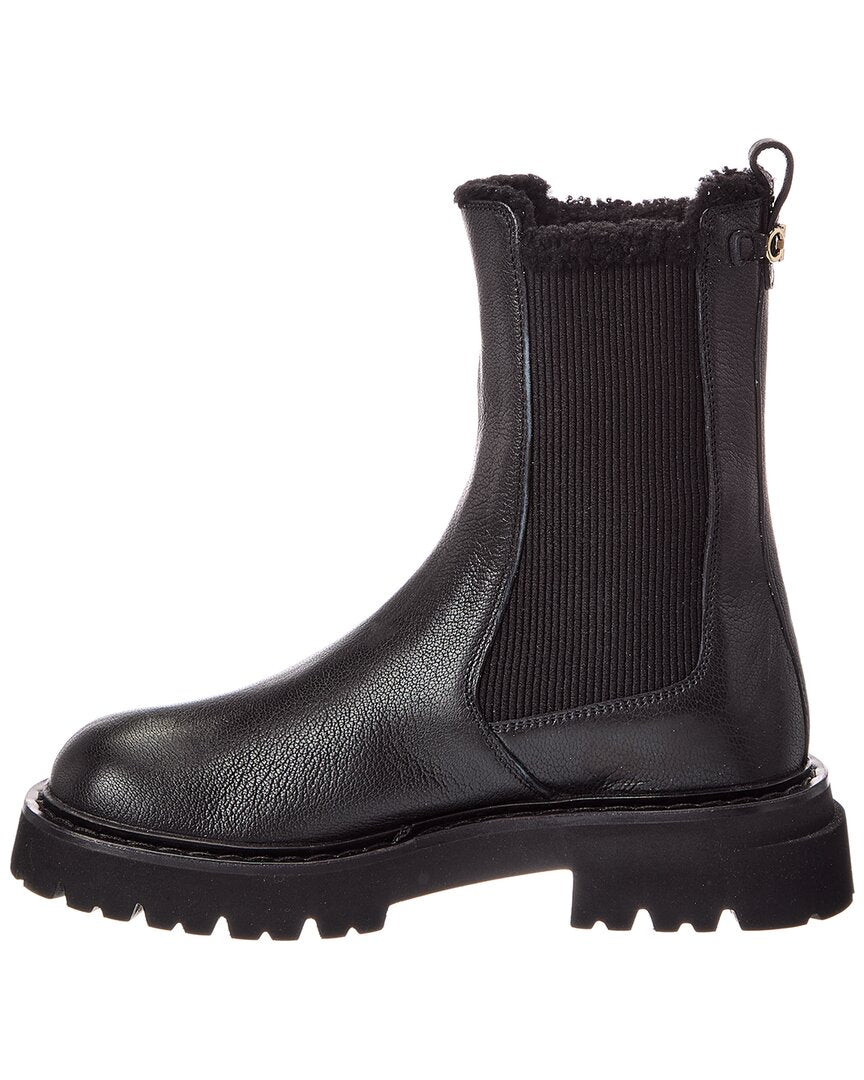 Ferragamo Oderico Leather Boot