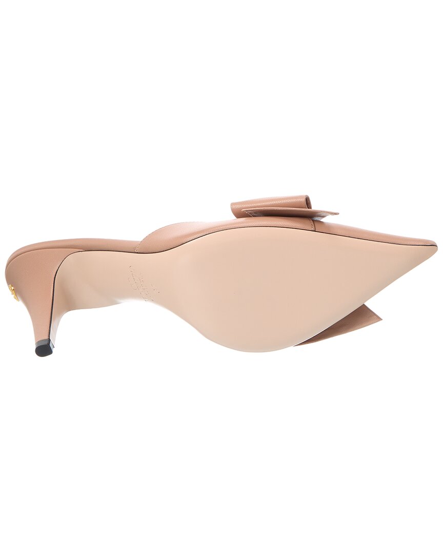 Valentino Vlogo Signature 85 Leather Mule