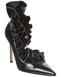 Gianvito Rossi Gabrielle 105 Leather Pump