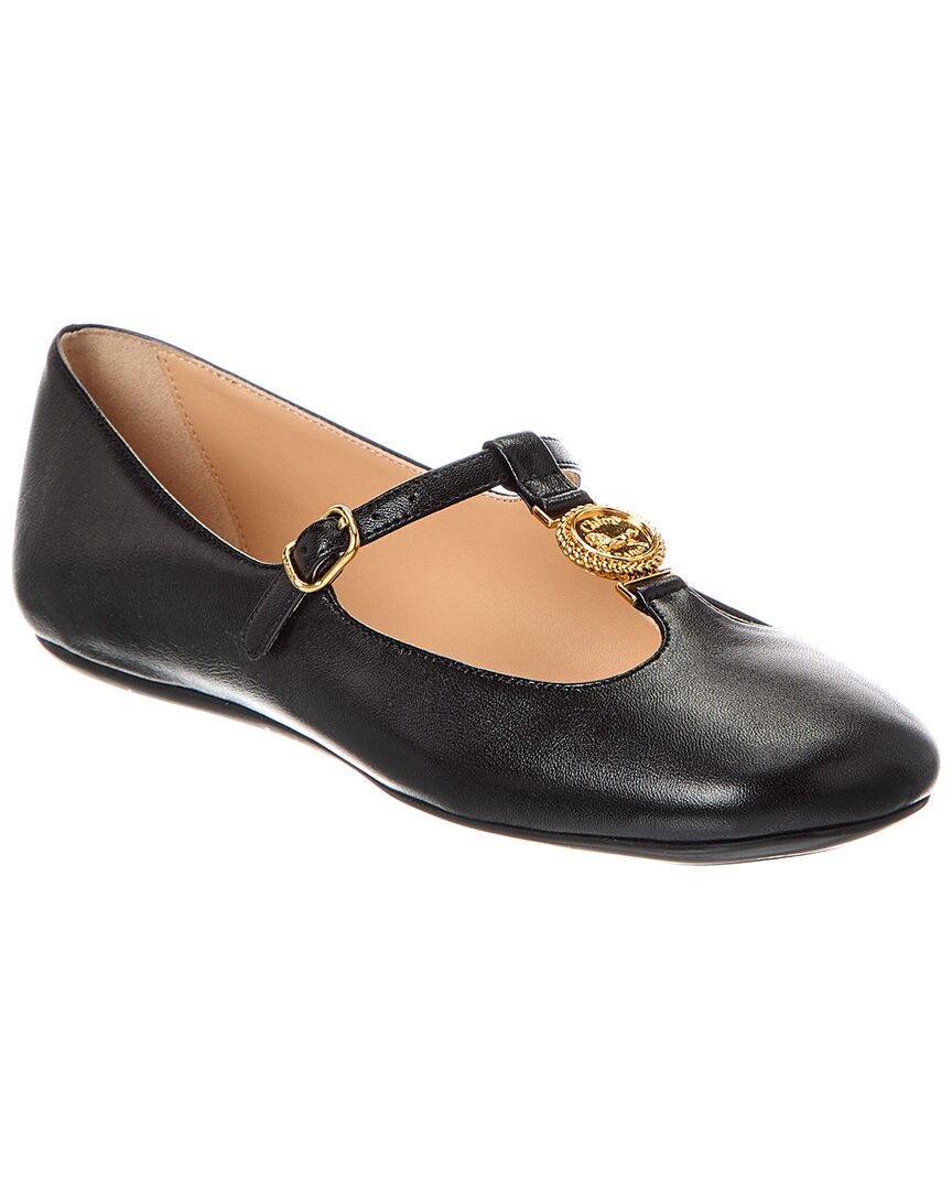 Chloé Leonore Leather Ballerina Flat