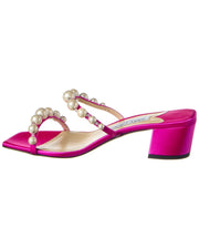 Jimmy Choo Amara 45 Satin Sandal