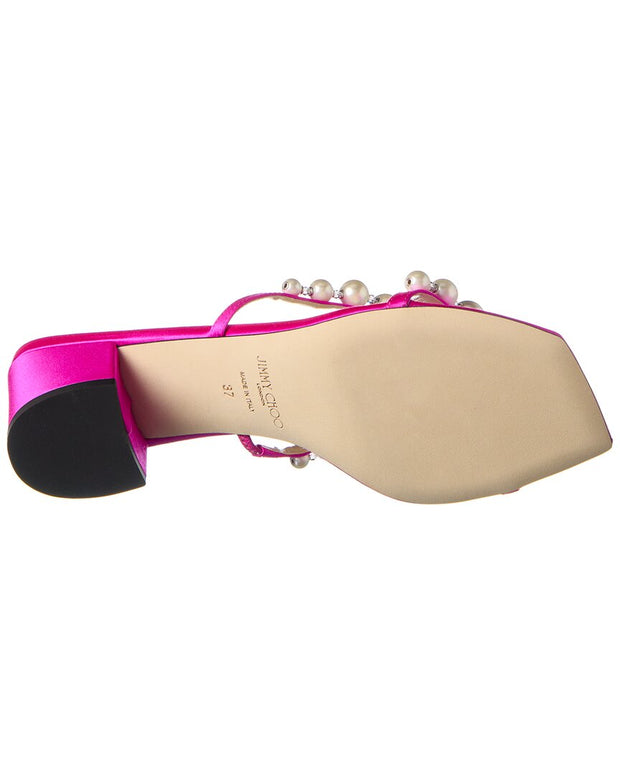 Jimmy Choo Amara 45 Satin Sandal
