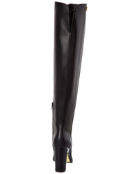 Valentino Valentino Vlogo 95 Leather Over-The-Knee Boot