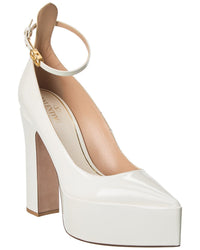 Valentino Vlogo Tan-Go 135 Patent Platform Pump