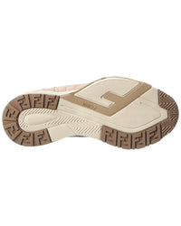 Fendi Flow Leather Sneaker
