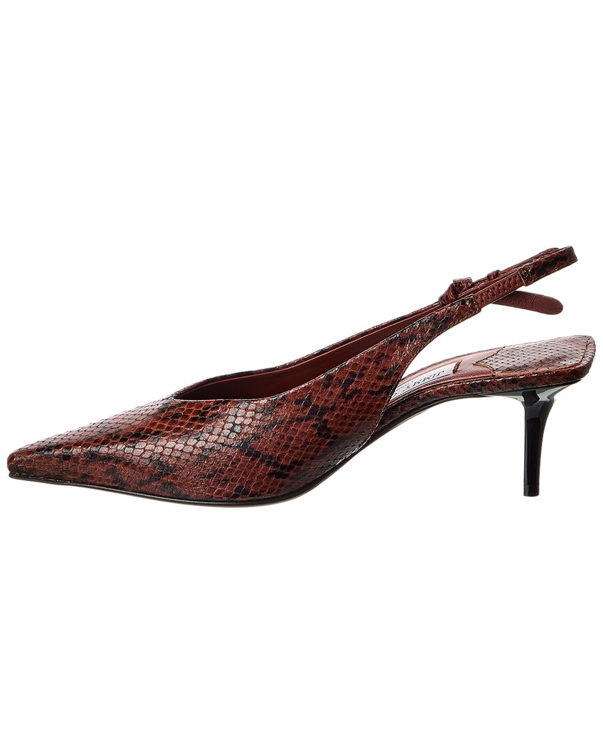 Jimmy Choo Camie 65 Snake-Embossed Leather Slingback Pump