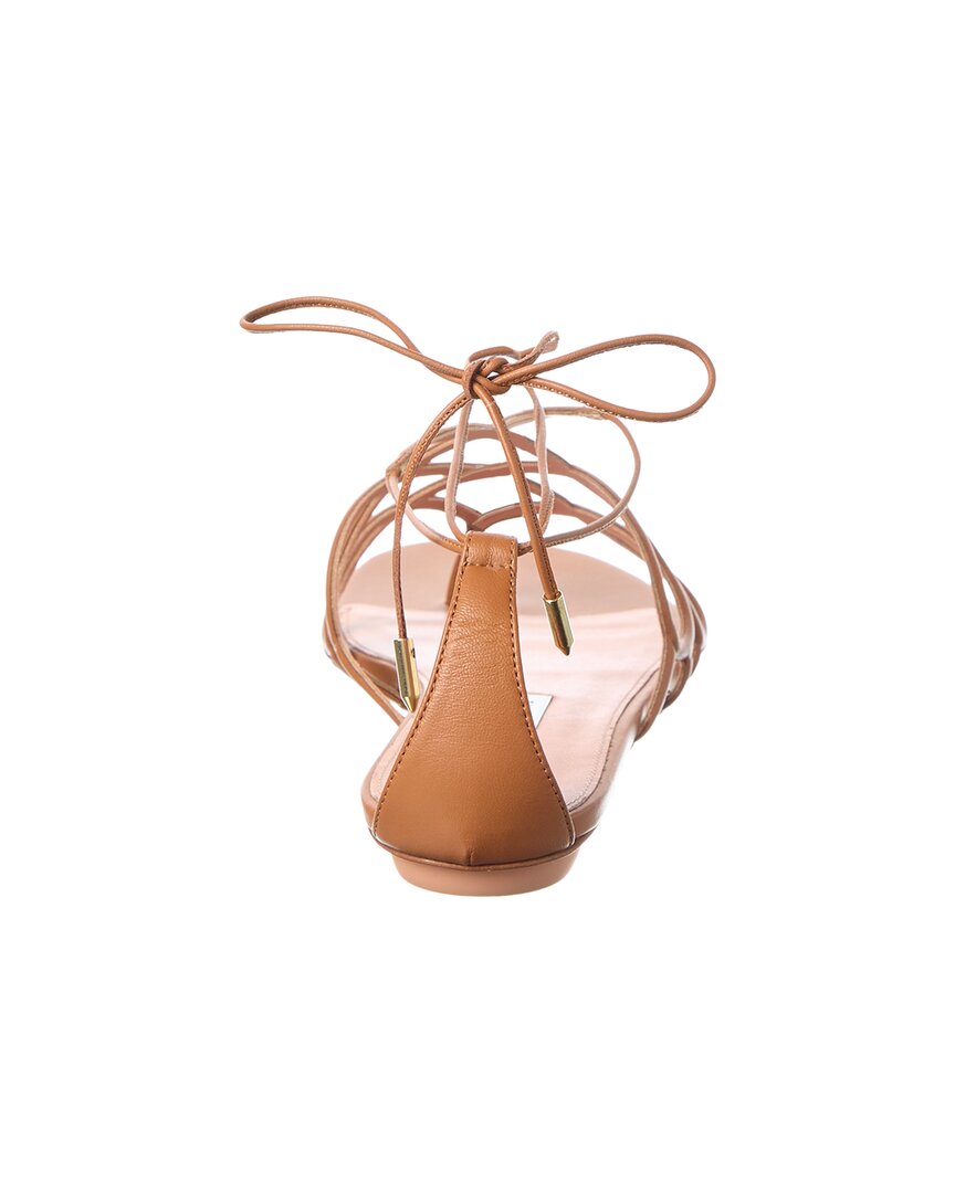 Aquazzura Infinito Leather Sandal