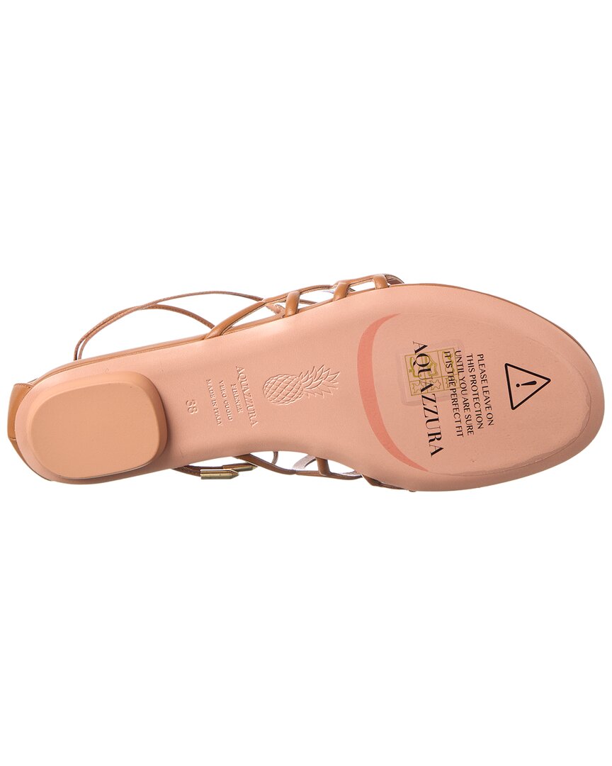 Aquazzura Infinito Leather Sandal