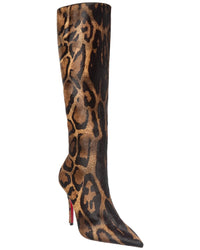 Christian Louboutin Christian Louboutin Miss Z Botta 100 Haircalf Knee-High Boot