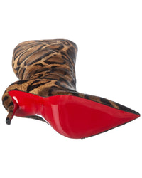Christian Louboutin Christian Louboutin Miss Z Botta 100 Haircalf Knee-High Boot