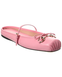 Gucci Horsebit Leather Mule