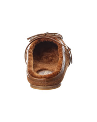 Gucci Horsebit Gg Suede Mule