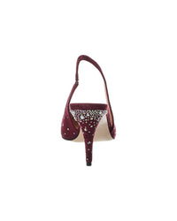 Gucci Gucci Horsebit Gg Canvas Slingback Pump