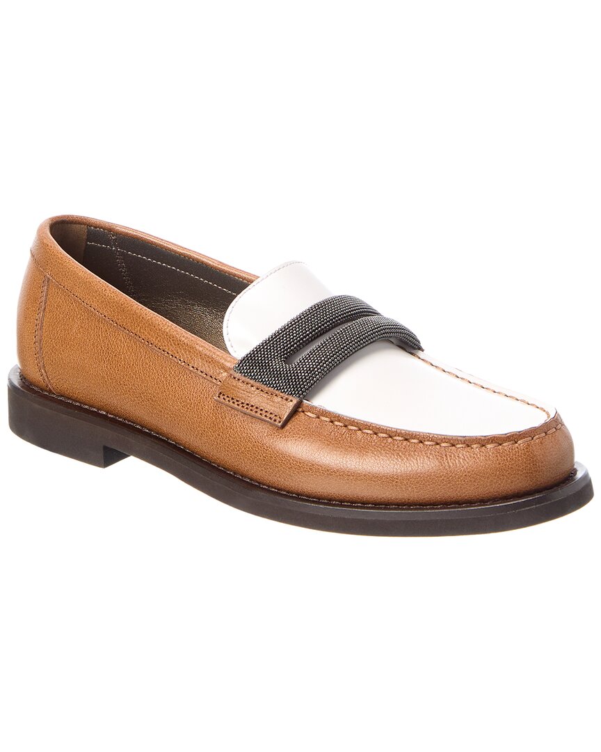 Brunello Cucinelli Brunello Cucinelli Leather Loafer