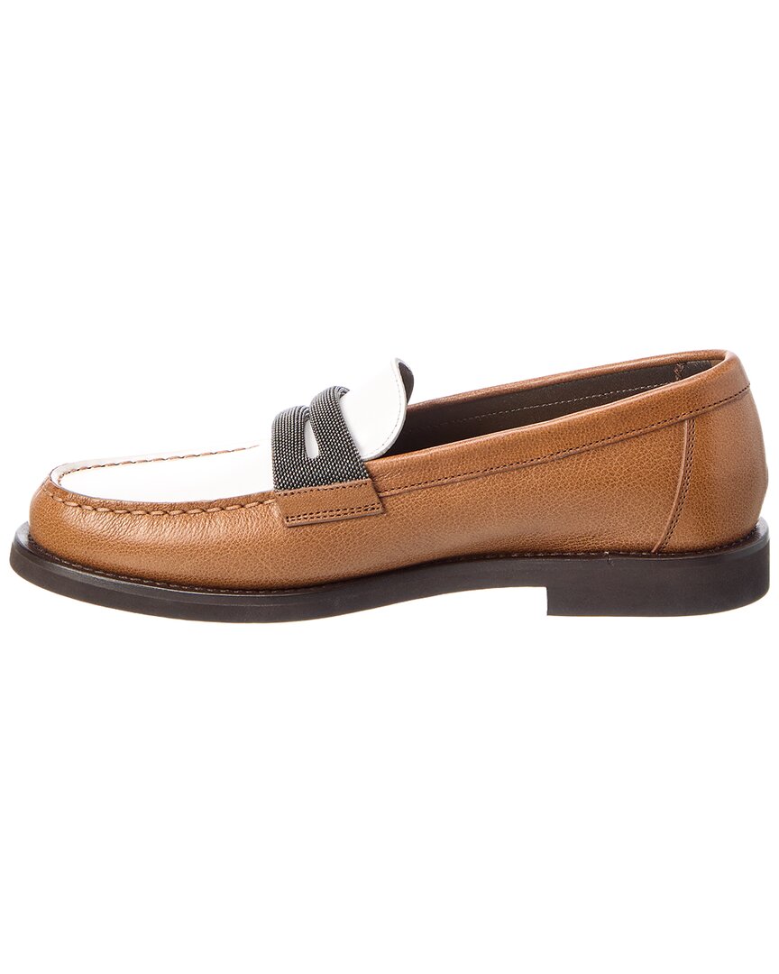 Brunello Cucinelli Brunello Cucinelli Leather Loafer