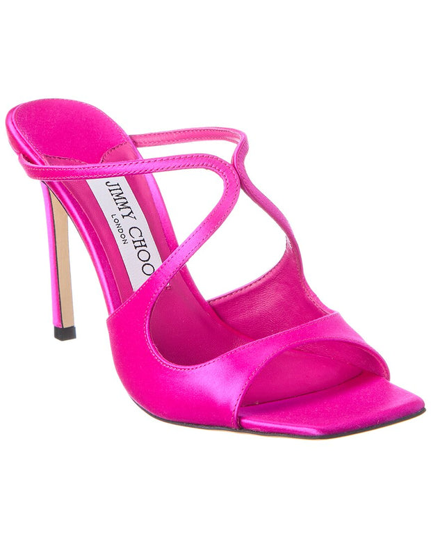 Jimmy Choo Anise 95 Satin Sandal
