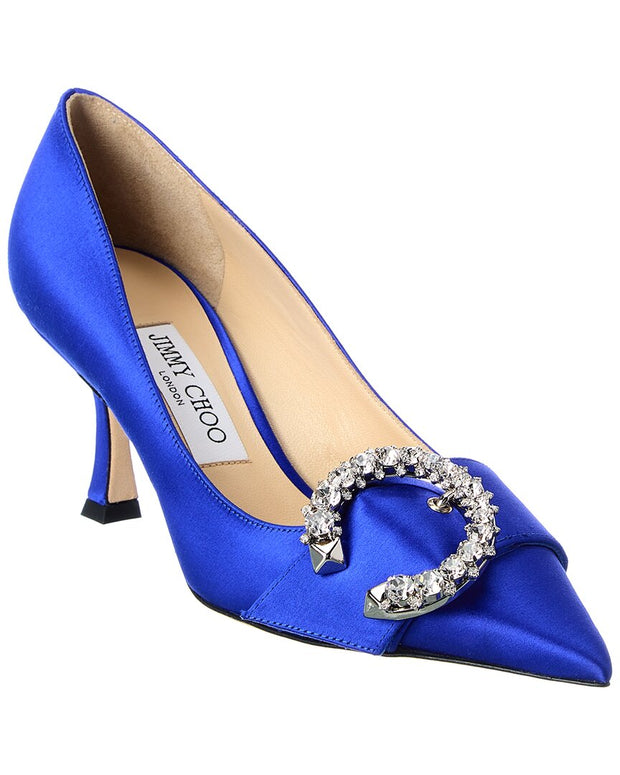 Jimmy Choo Melva 70 Satin Pump