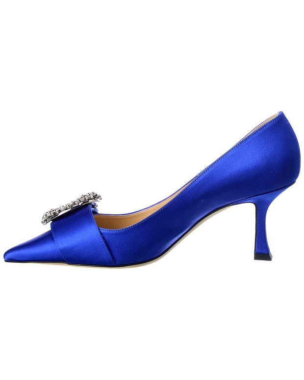 Jimmy Choo Melva 70 Satin Pump