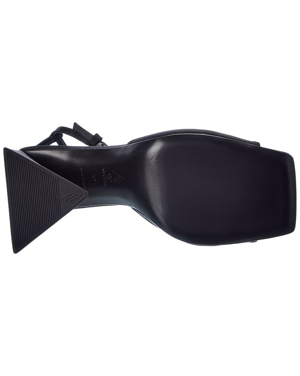 The Attico Piper 85 Satin Sandal