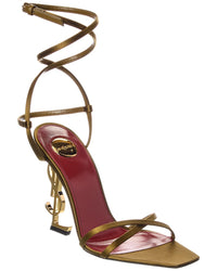 Saint Laurent Opyum 110 Satin Sandal