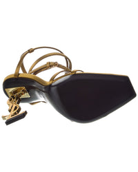 Saint Laurent Opyum 110 Satin Sandal