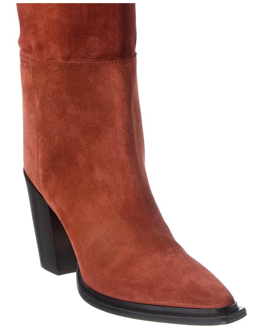 Jimmy Choo Jimmy Choo Cece 80 Suede Knee-High Boot