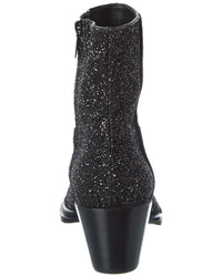 Jimmy Choo Jimmy Choo Cece Ab 60 Glitter Leather Bootie