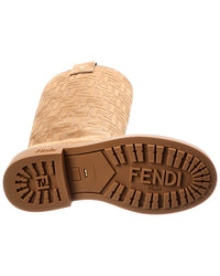 FENDI Dnu Pack Fendi Filo Ff Suede Knee-High Boot
