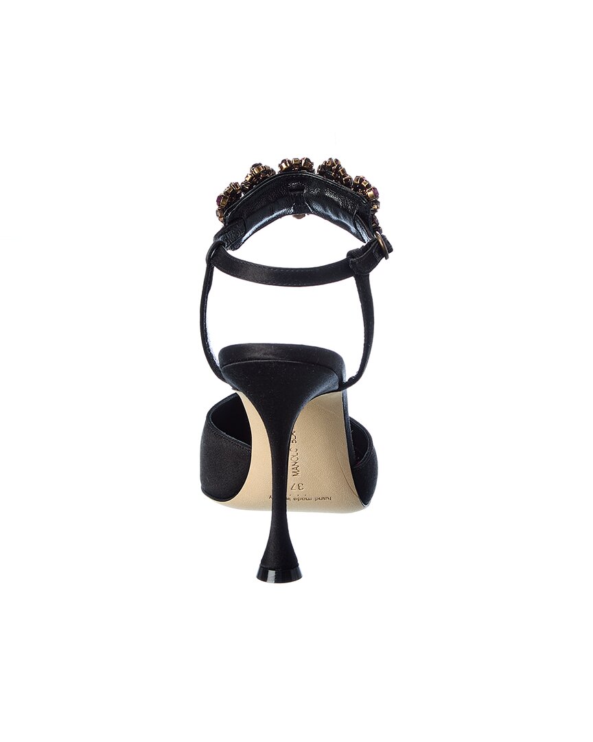 Manolo Blahnik Mabina 105 Satin Pump